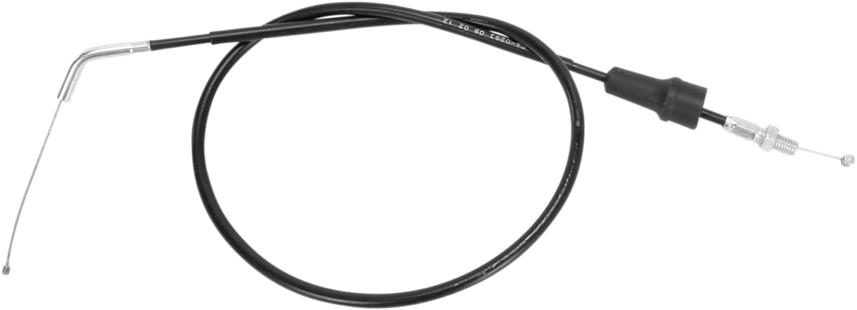 Black Vinyl Throttle Cable