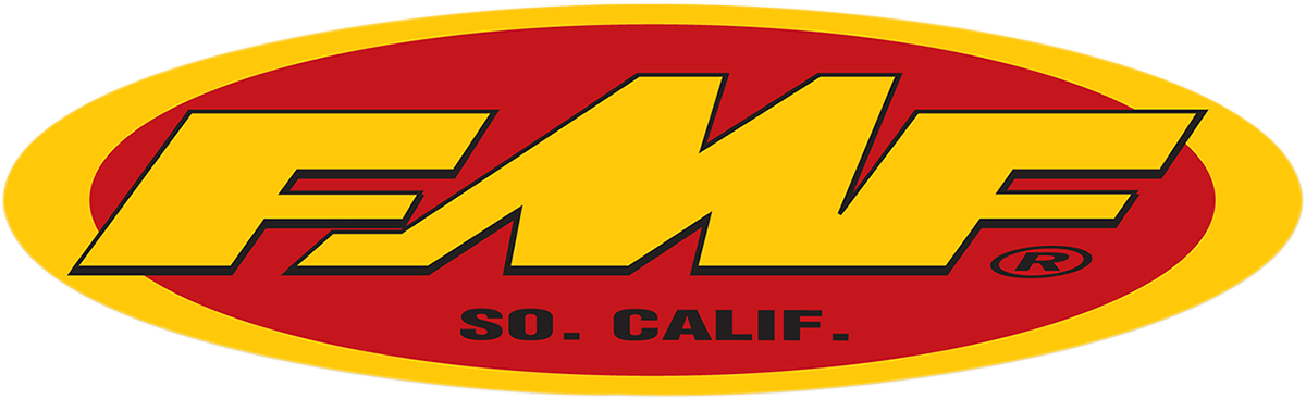 FMF - 010594 - Trailer Sticker - Oval - 23"