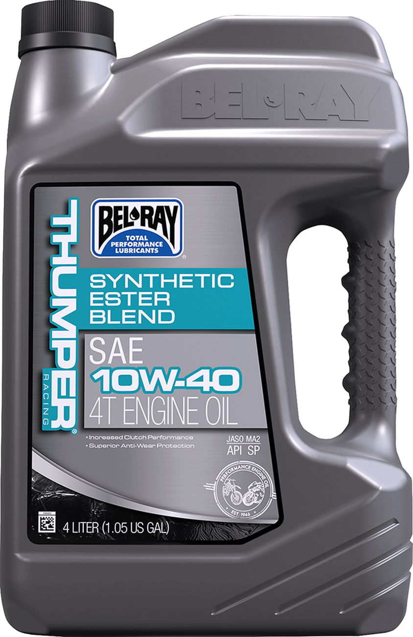 BEL-RAY - 99520B4LW - Thumper® Racing Synthetic Ester Blend 4T Engine Oil
