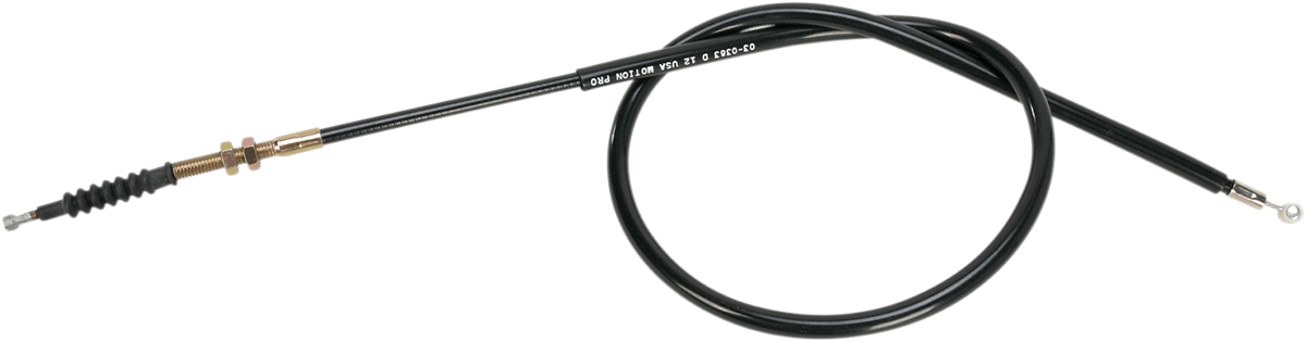 MOTION PRO - 030383 - Black Vinyl Clutch Cable - Kawasaki