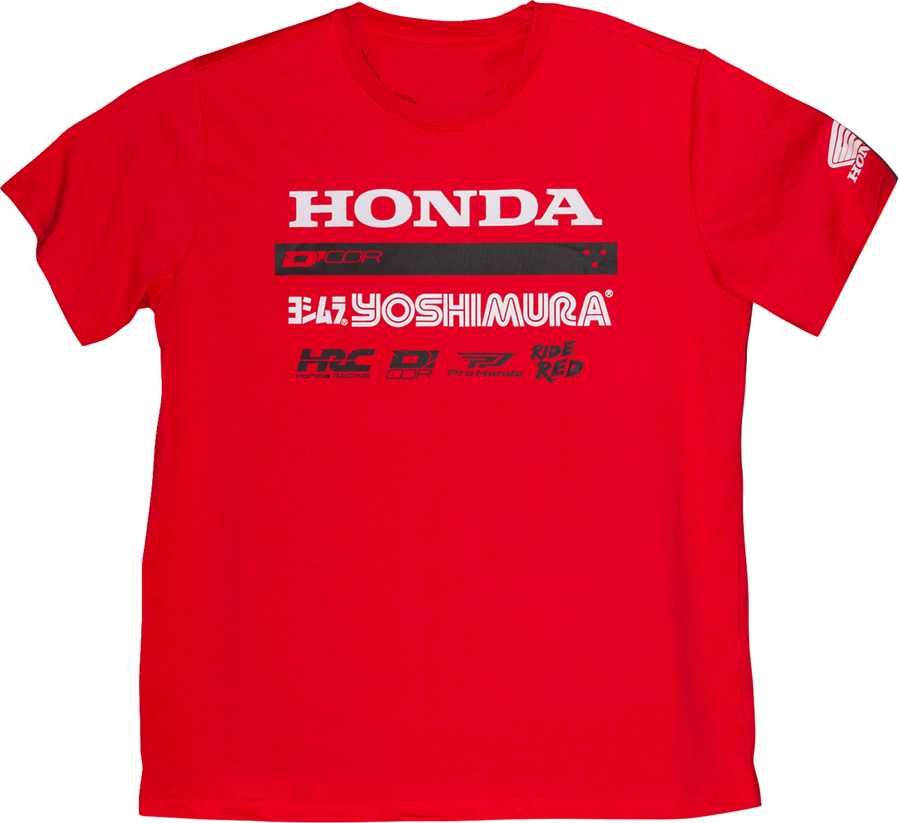 D'COR VISUALS - 801323 - Honda Factory2 T-Shirt - Red - Large