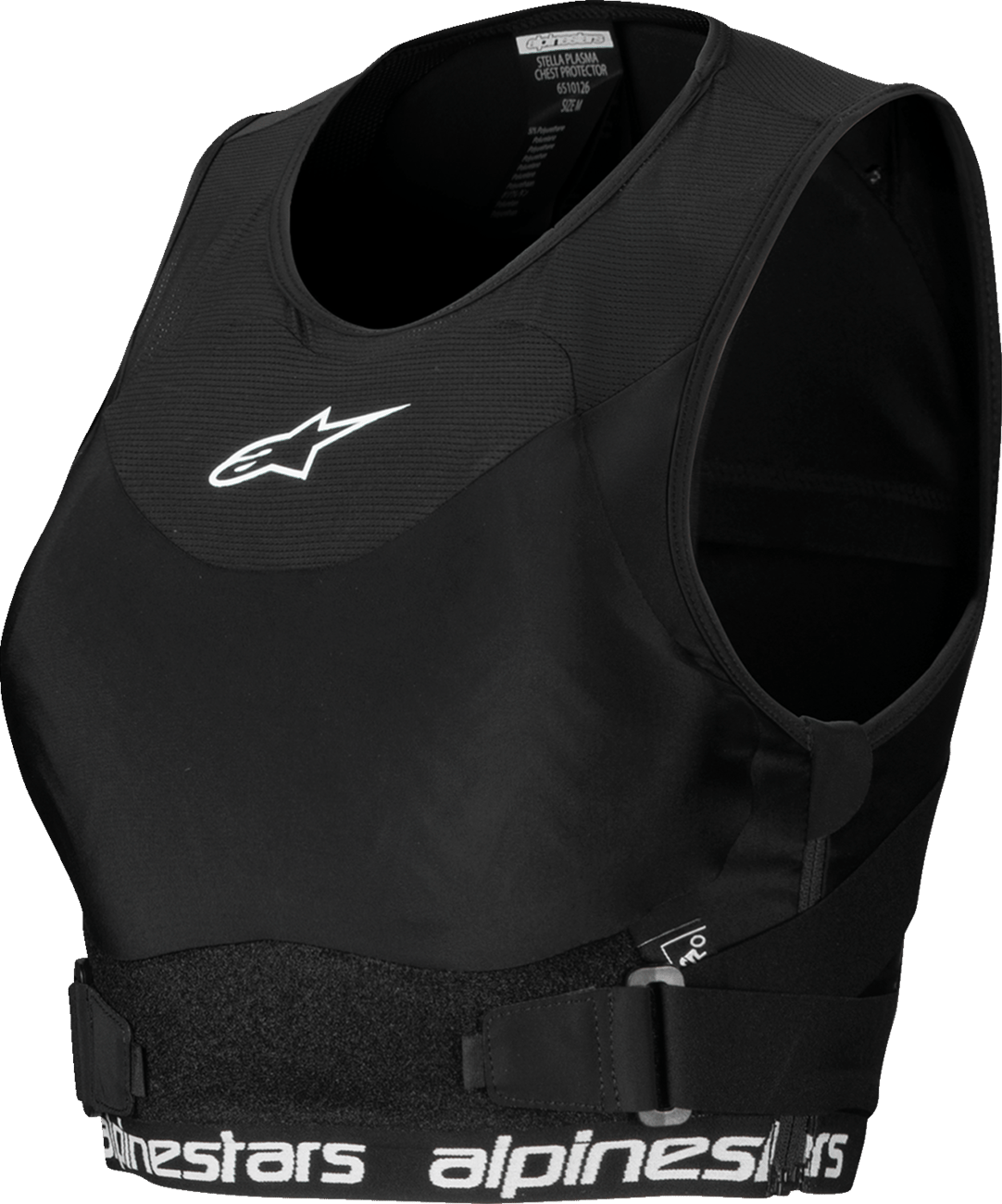 ALPINESTARS - 651012612M - Stella Plasma Roost Guard - Black/White - Medium
