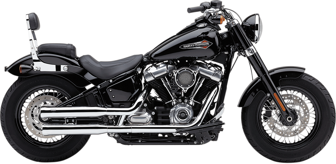 COBRA - 6047 - Neighbor Hater Slip-On Mufflers - Chrome - Softail