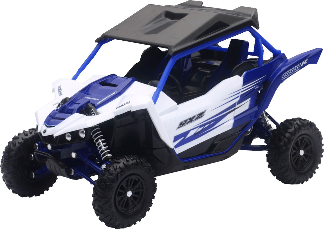 NEW RAY TOYS - 57813A - Yamaha Yxz1000r - 1:18 Scale - Blue/White/Black