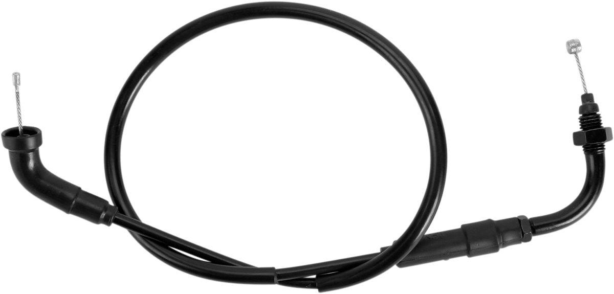 Black Vinyl Throttle Cable