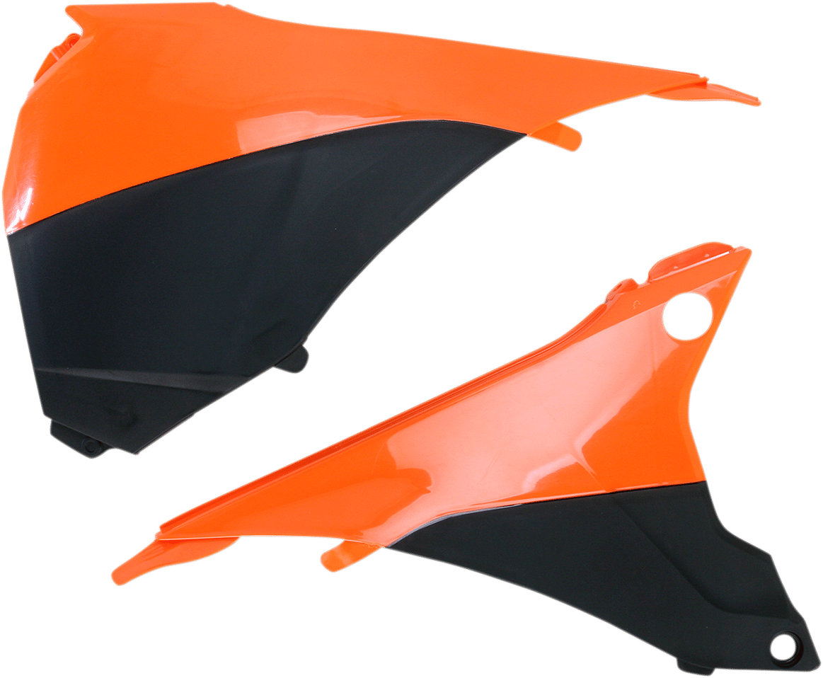 ACERBIS - 2374121008 - Airbox Cover - Orange/Black - Ktm - Ex/Xc '14-'16