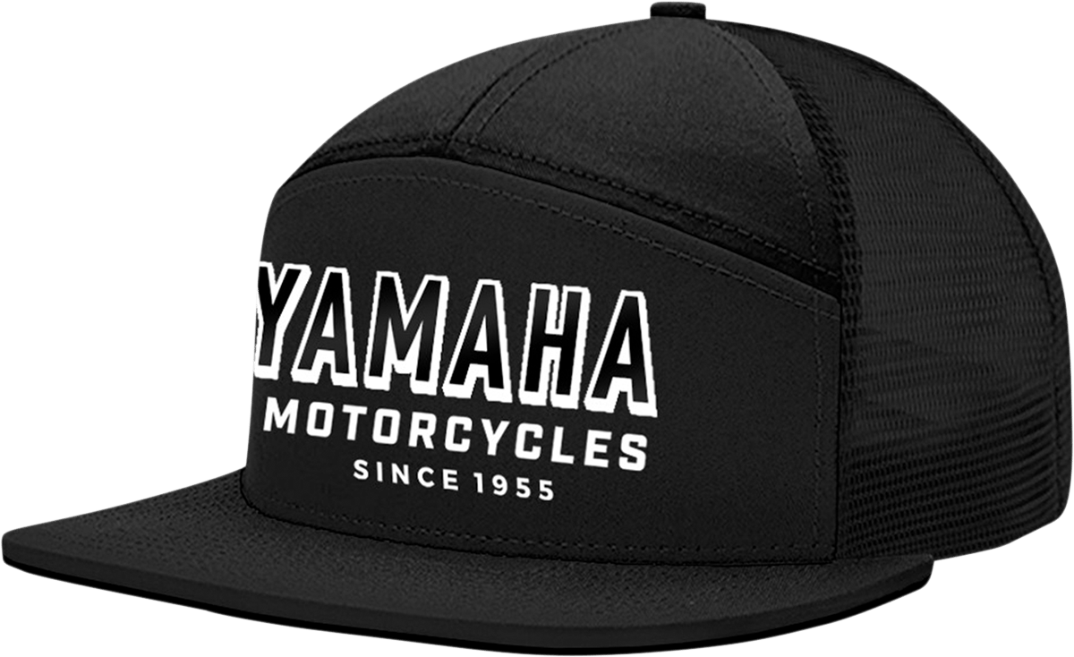 YAMAHA APPAREL - NP21AH2738 - Yamaha Moto Camper Hat - Black