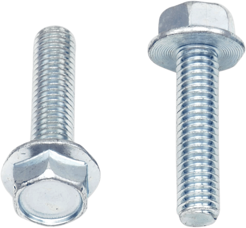 10MM Hex Head Flange Bolts 6X1.0X25MM 10/PK