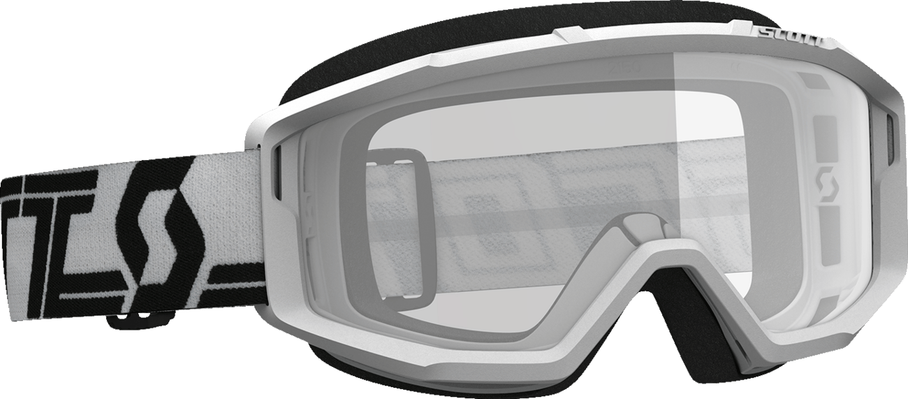 SCOTT - 2785981035043 - Primal Goggle - White/Black - Clear Works Lens