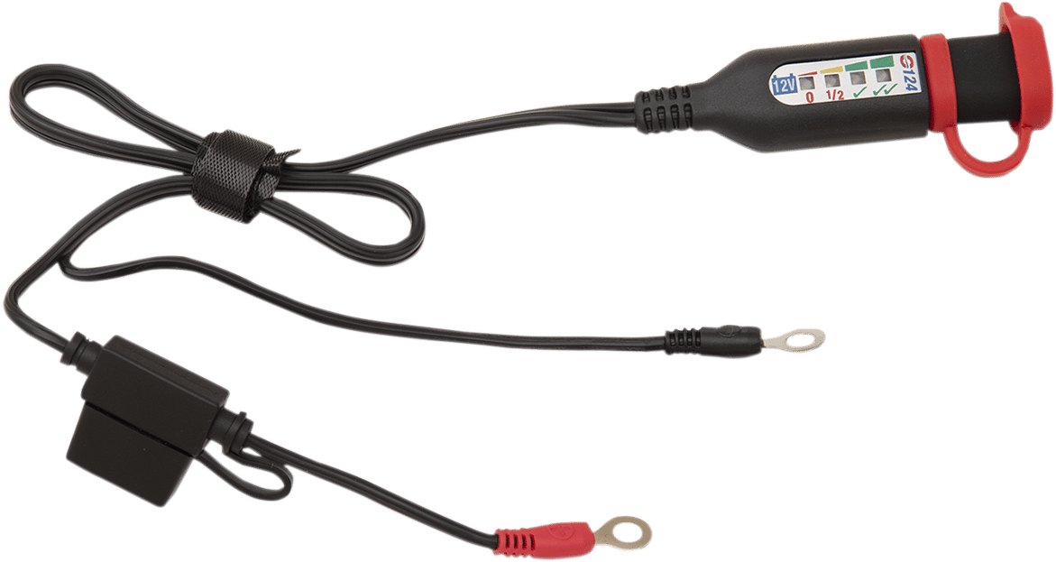 Permanent Power Lead with Battery/Charge Status - Jar of 20