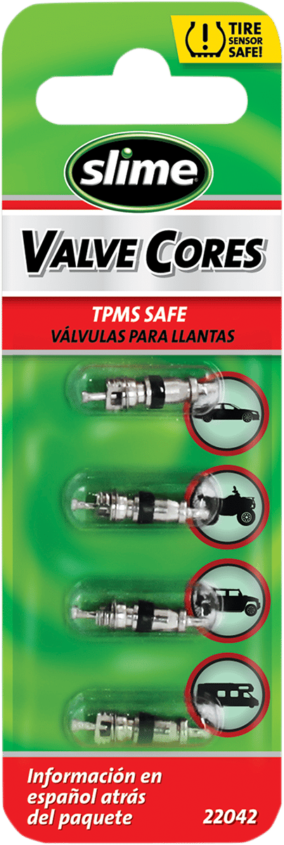 4/PC Valve Cores Short