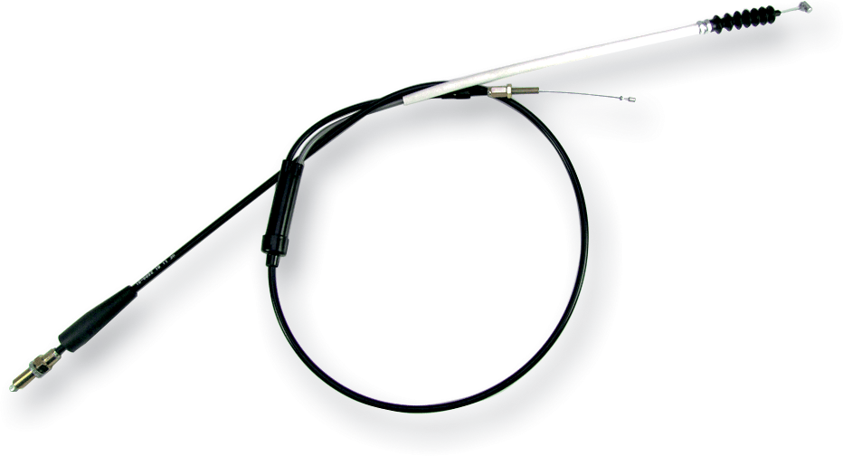 Black Vinyl Throttle Cable