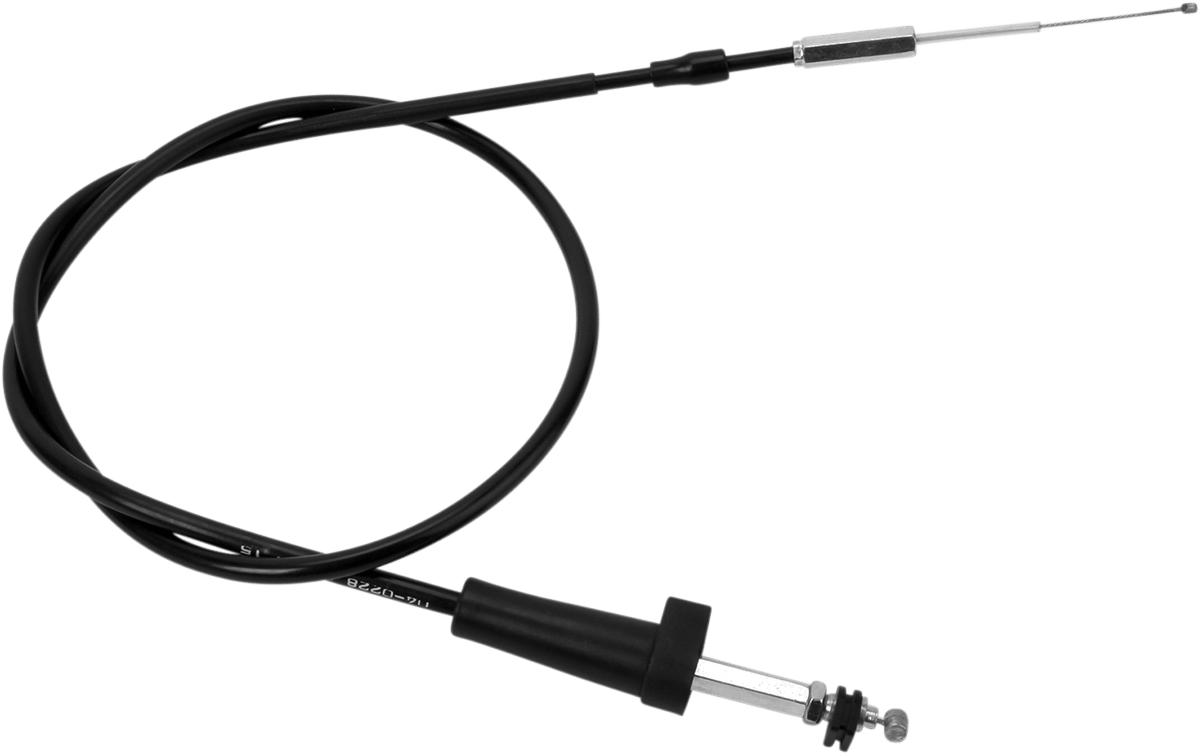 MOTION PRO - 040228 - Black Vinyl Throttle Cable - Pull - '03-'08 Arctic Cat/Kawasaki/Suzuki 400