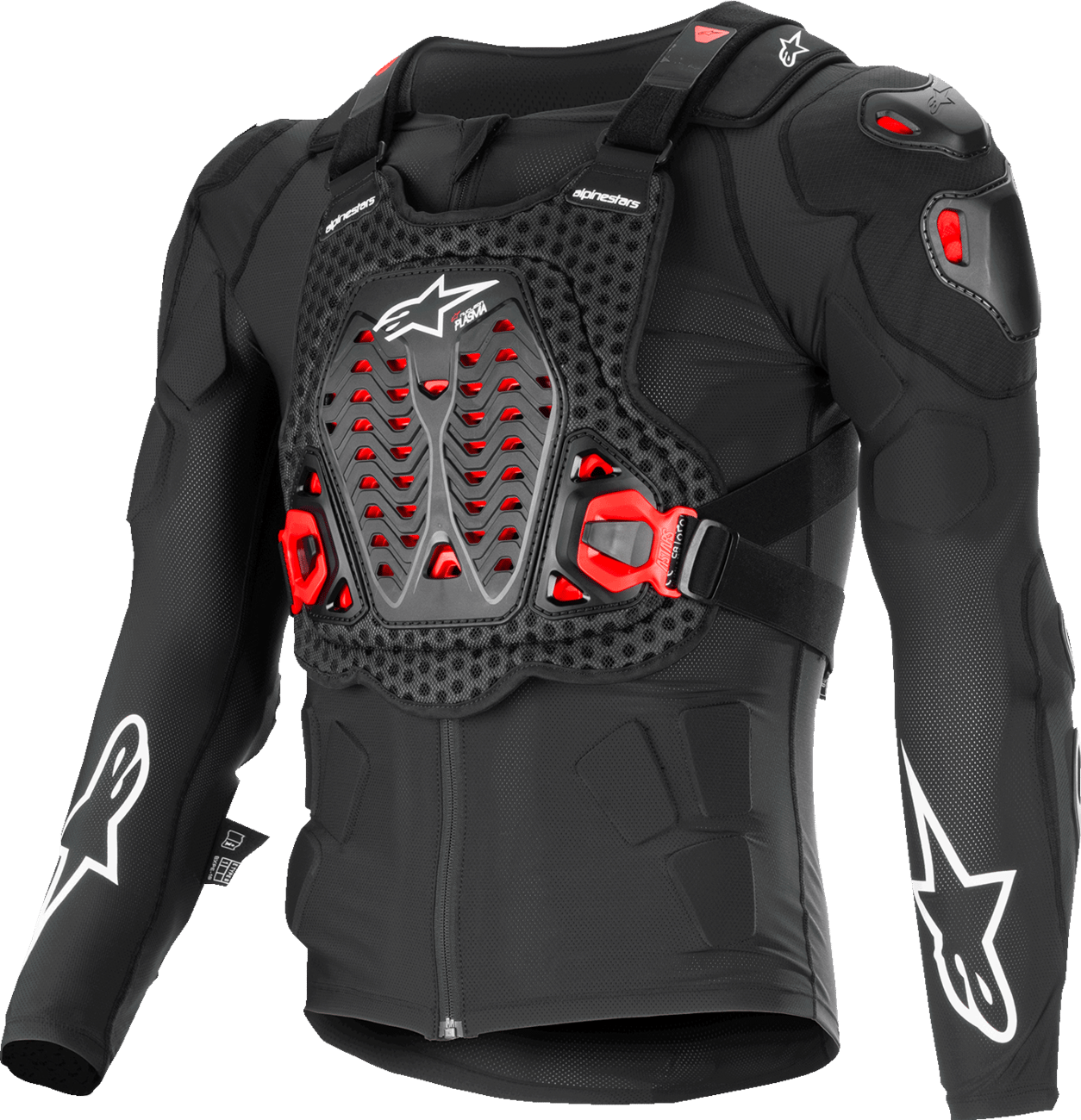 ALPINESTARS - 65076251322X - Bionic Xtr Plasma Protection Jacket - Black/Red/White - 2XL