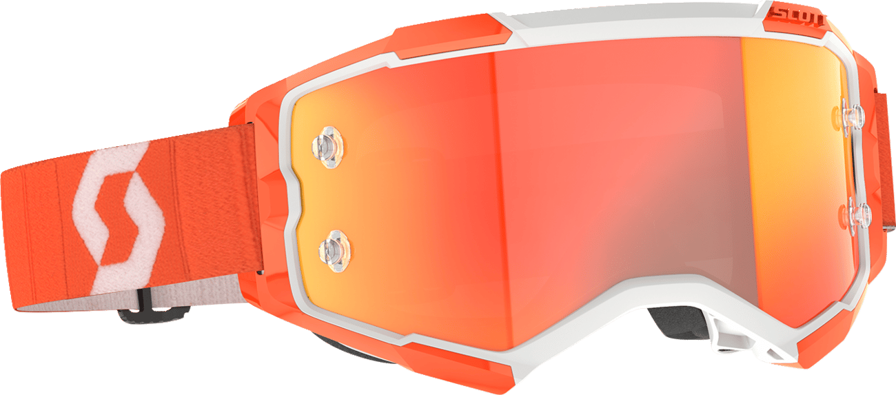 SCOTT - 2728280036280 - Fury Goggle - Orange - Orange Chrome Works Lens