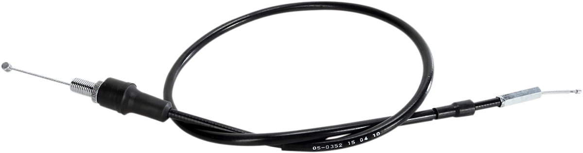 Black Vinyl Throttle Cable