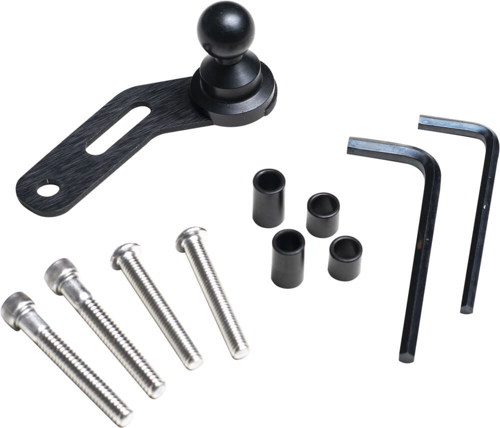 5G Control Mount Metric/V-Twin Black