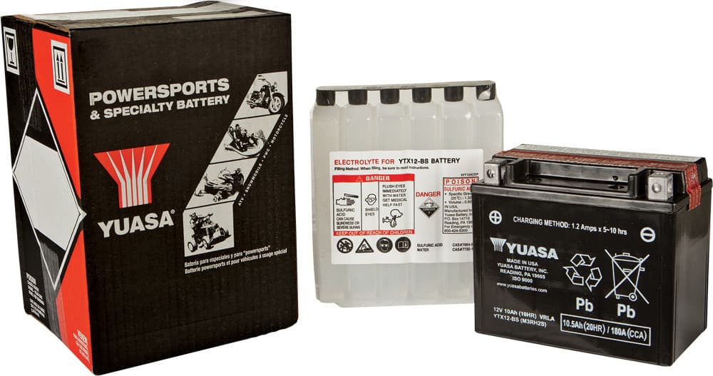 YUASA - YUAM3RH2SIND - Agm Maintenance Free Battery