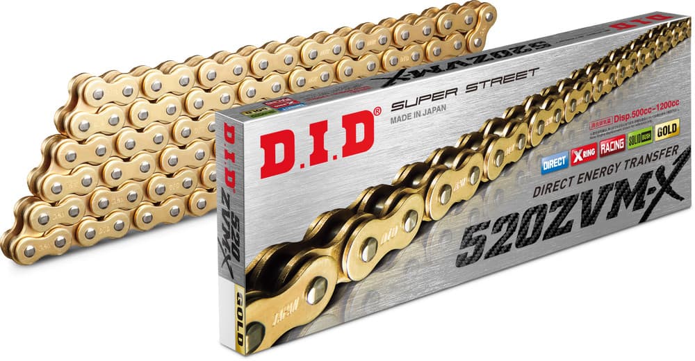 D.I.D X-Ring ZVMX Chain Drive Chain - 520ZVMXG110Z