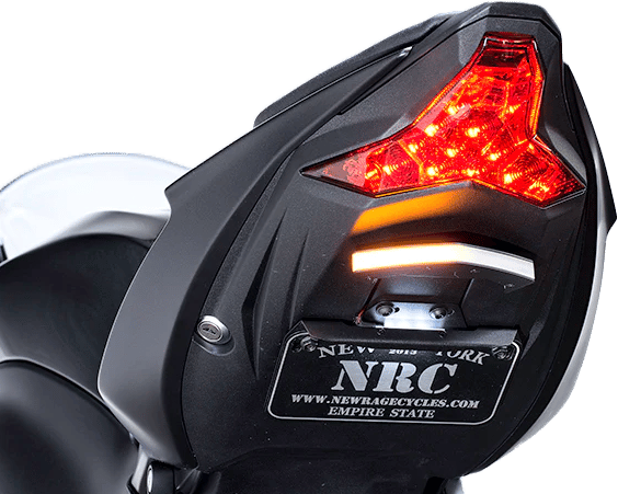 NEW RAGE CYCLES Fender Eliminator fender mudguard - ZX6R-FE-T-24