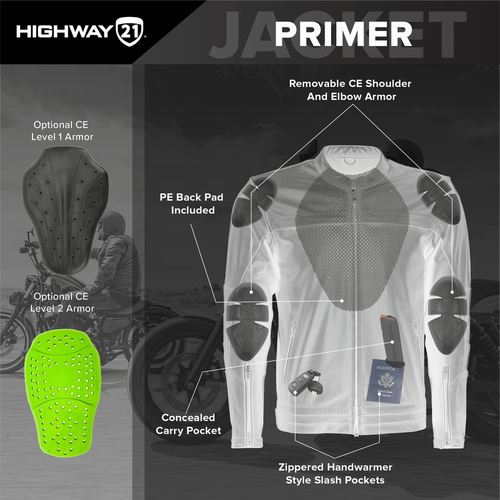 HIGHWAY 21 - #6049 489-1018~3 - Primer Jacket