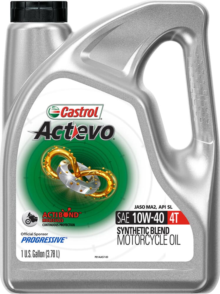 CASTROL Part Synthetic Oil 10W40 Four Stroke Engine Oil - 15D7D4