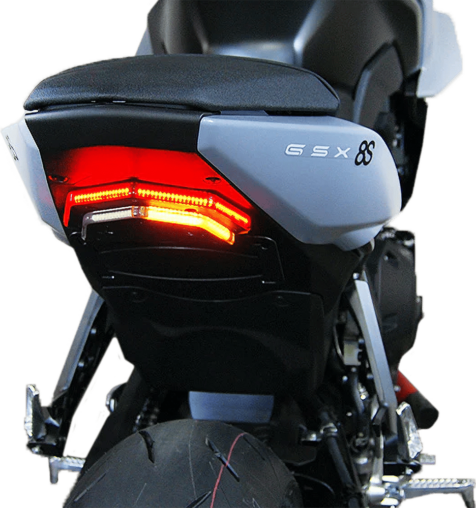 NEW RAGE CYCLES Fender Eliminator Mudguard - GSX8R-FE-T