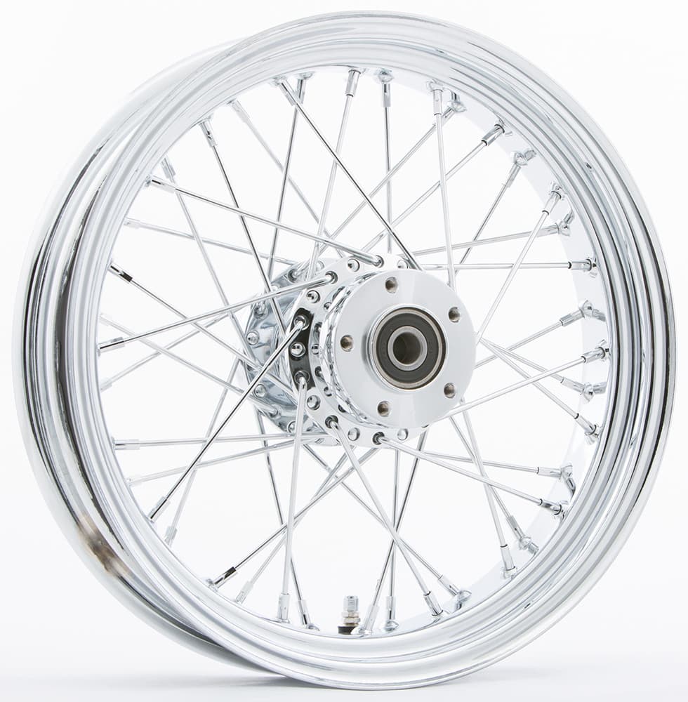HARDDRIVE Rear 40-SPK CHROME 18X3.5 Complete Wheel