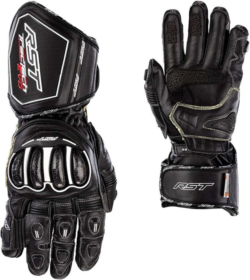 RST - 103495BLK-06 - Tractech Evo 4 Ce Ladies Glove Black Leather Sm