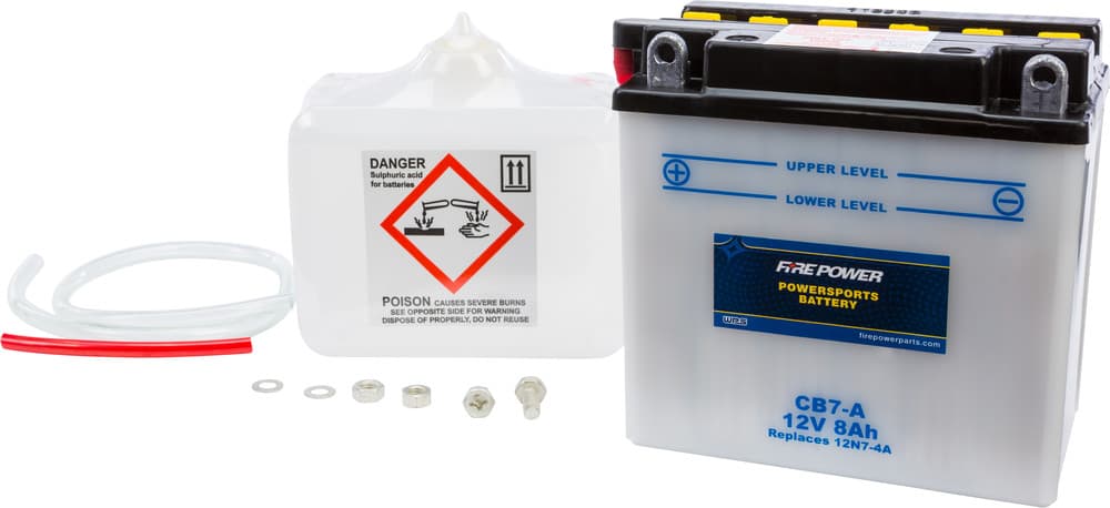 FIRE POWER CB7-A vehicle battery