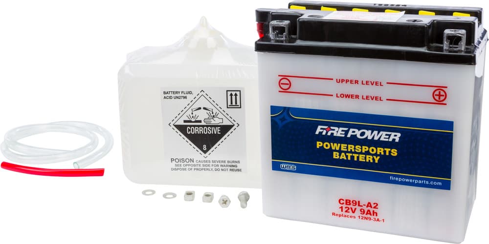FIRE POWER 12V Heavy Duty vehicle battery - CB9L-A2