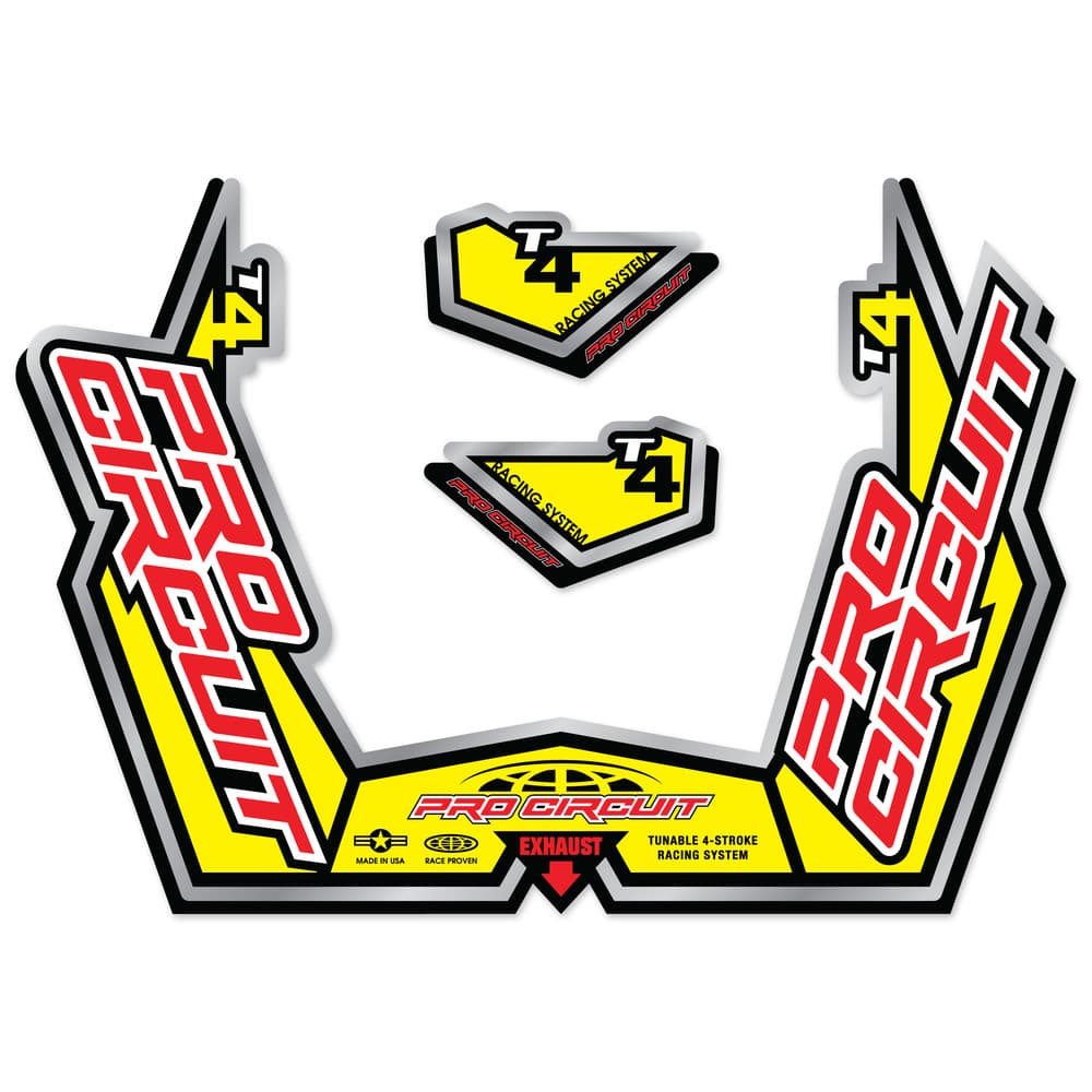 Pro Circuit Vehicle Graphics Kit - DC09T4GP