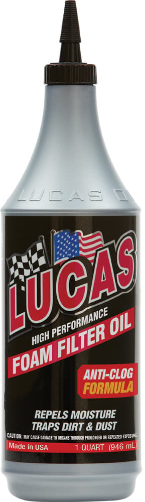 LUCAS Foam Filter Oil Air Filter Cleaner Oil