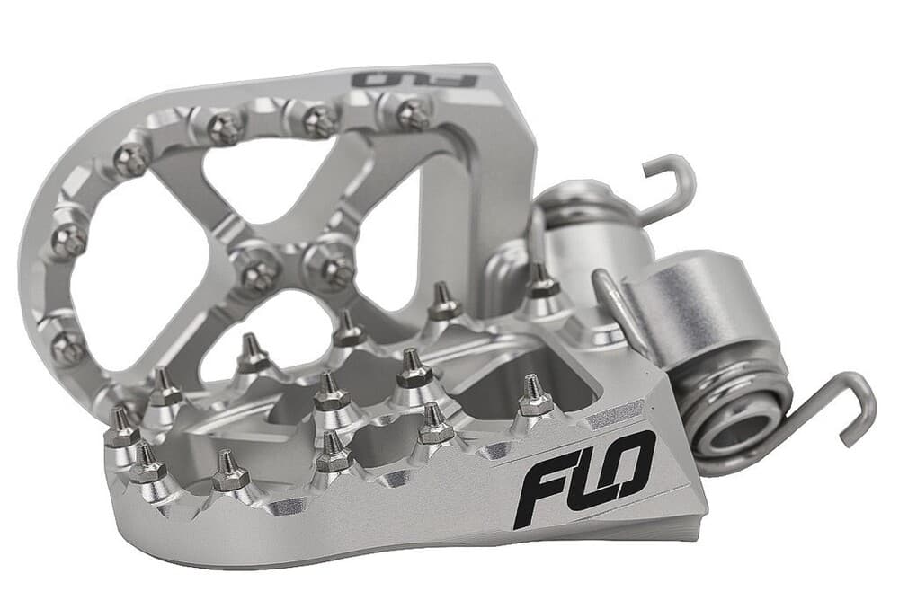 FLO MOTORSPORTS Low Footpegs Foot Peg Floorboard
