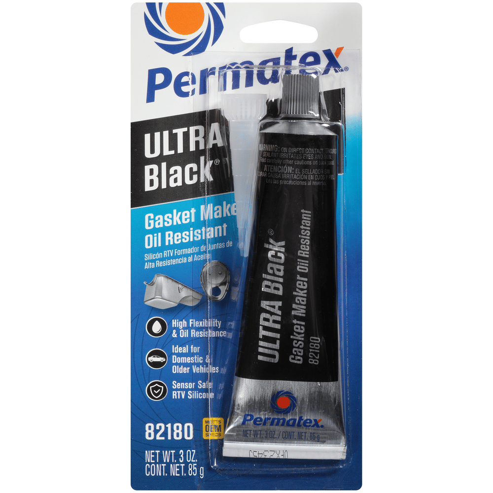 PERMATEX - 82180 - Ultra Black Hi-Temp Rtv Silicone