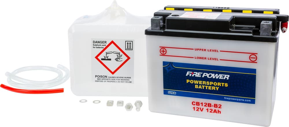 FIRE POWER 12V Heavy Duty vehicle battery - CB12B-B2