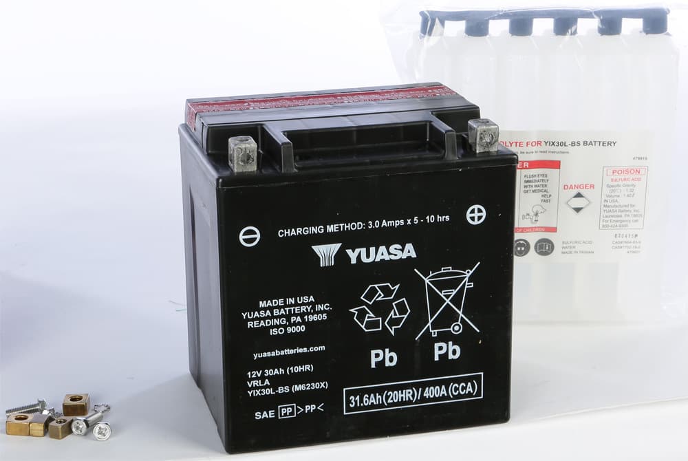 YUASA - YUAM7230LPW - Agm Maintenance Free Battery