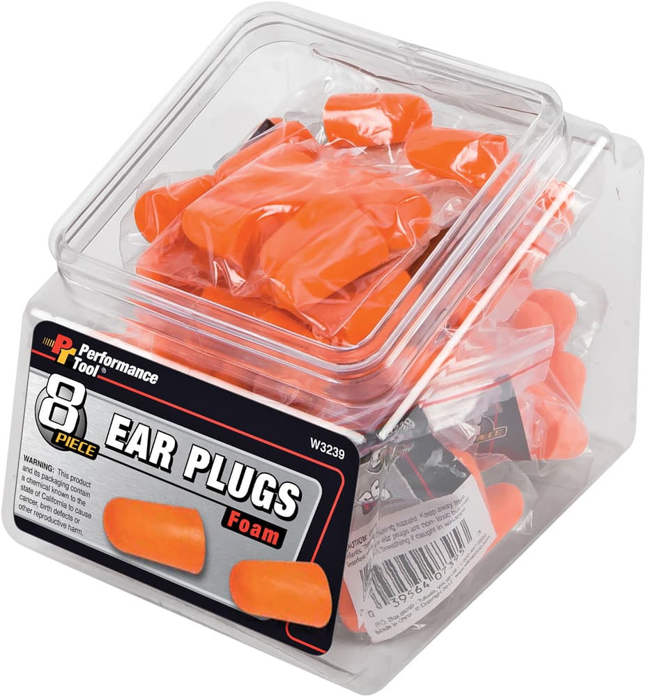Earplugs — Twelve 8-Packs with Counter Display