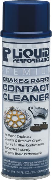 LIQUID PERFORMANCE Shop Cleaner Solvent Brake & Parts Contact Cleaner