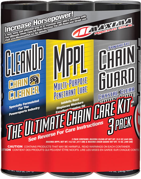 MAXIMA - 70-779203 - Ultimate Synthetic Chain Guard Care Kit