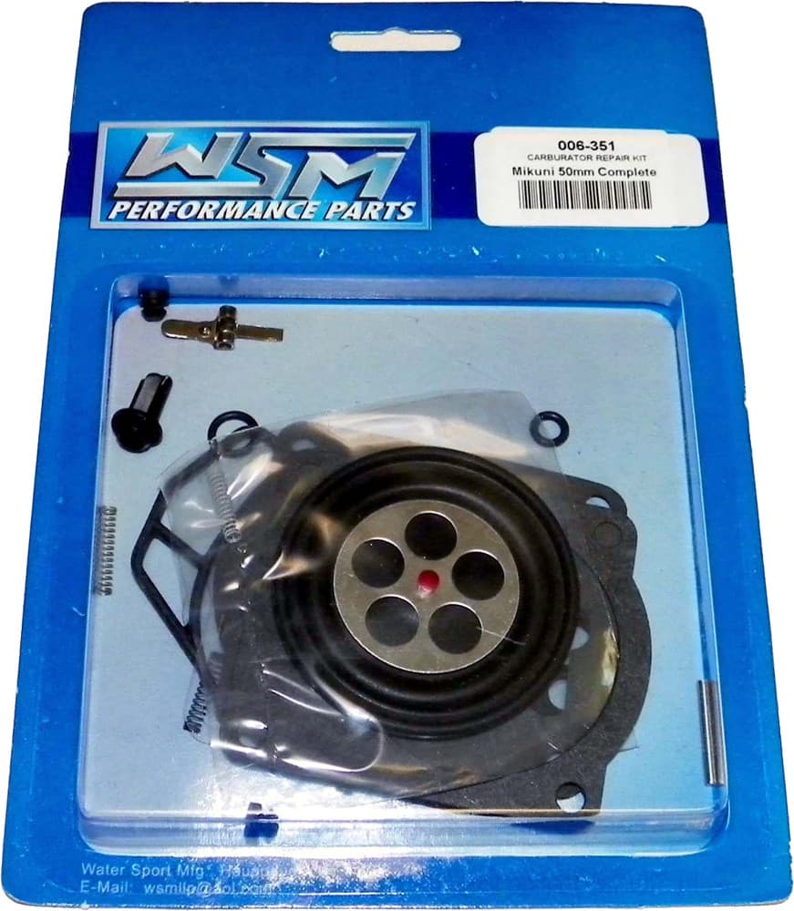 WSM - 006-351 - Carb Kit Mikuni 50MM Complete