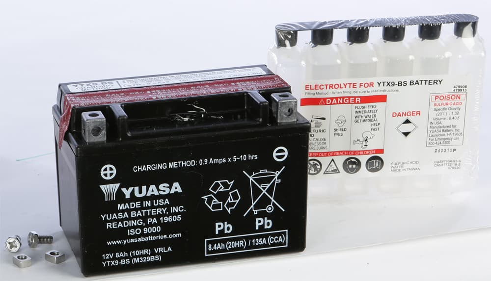 YUASA - YUAM329BSIND - Agm Maintenance Free Battery