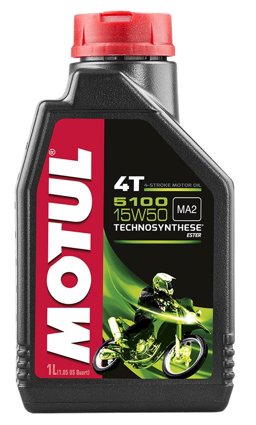 MOTUL 5100 15W-50 Four-Stroke Engine Oil
