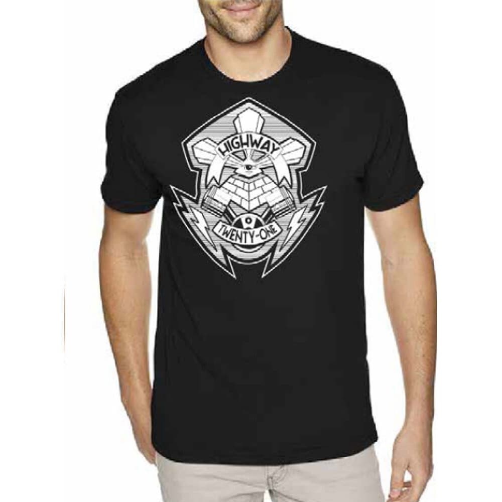 HIGHWAY 21 - 489-2008L - Ts Le Feb Black Lg