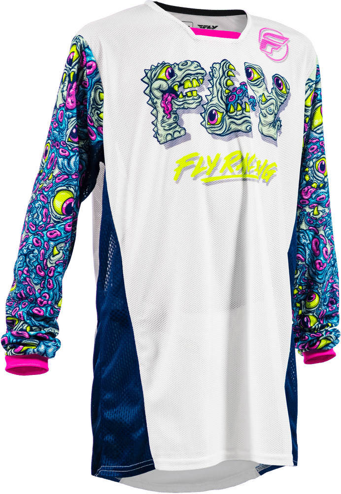 FLY RACING - 380-334YL - Youth Kinetic Mutant Mesh Jersey (2026)