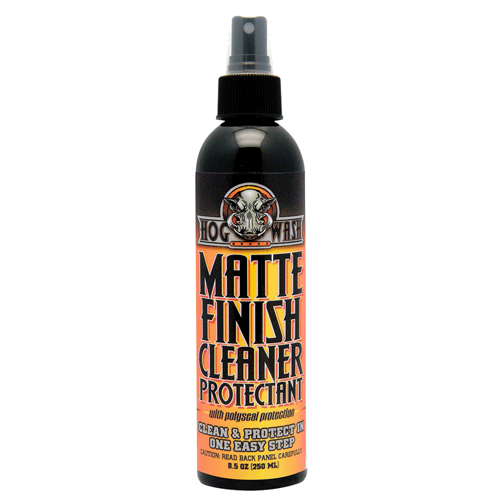 HOG WASH Matte Finish Cleaner & Protectant Material Care Product