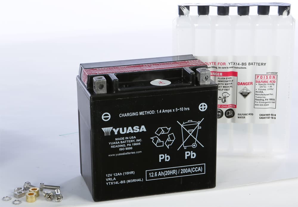 YUASA - YUAM3RH4L - Agm Maintenance Free Battery