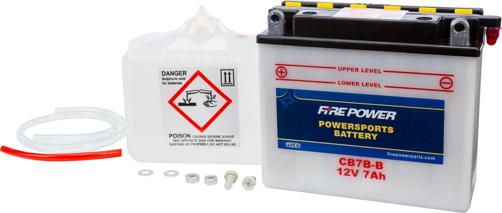 FIRE POWER 12V Heavy Duty vehicle battery - CB7B-B