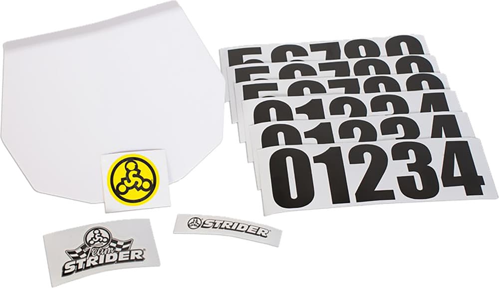 STRIDER - PPLATE-12 - Balance Bike Blank Number Plate