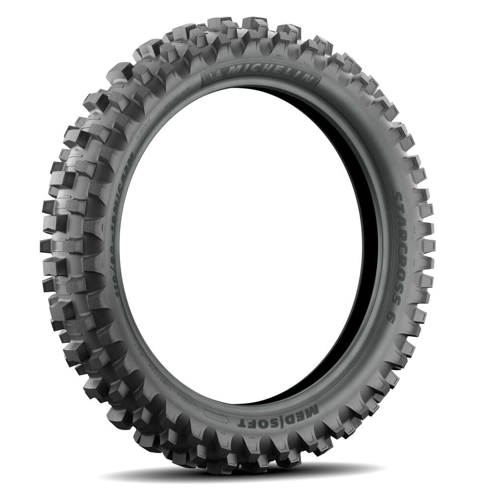 Michelin StarCross 6 Medium Soft Dirt Bike Tire - 51903